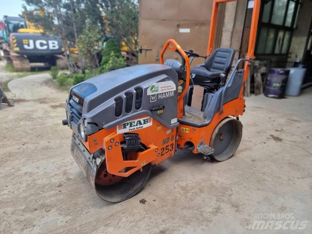 Hamm HD 8 VV Tvilling tromle
