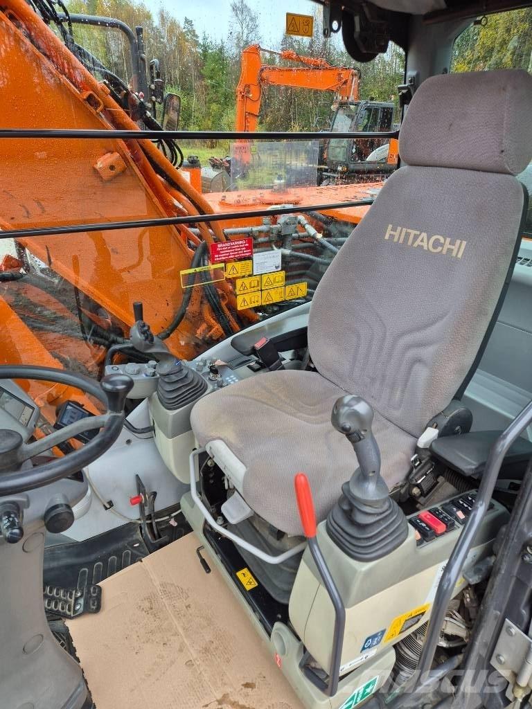 Hitachi ZX 140 W T-5 Gravemaskiner på hjul