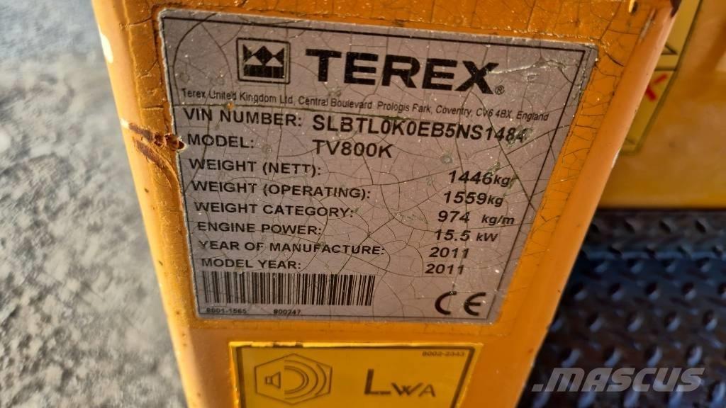 Terex TV 800 Tvilling tromle