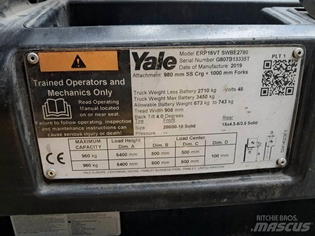 Yale ERP16VT El gaffeltrucks