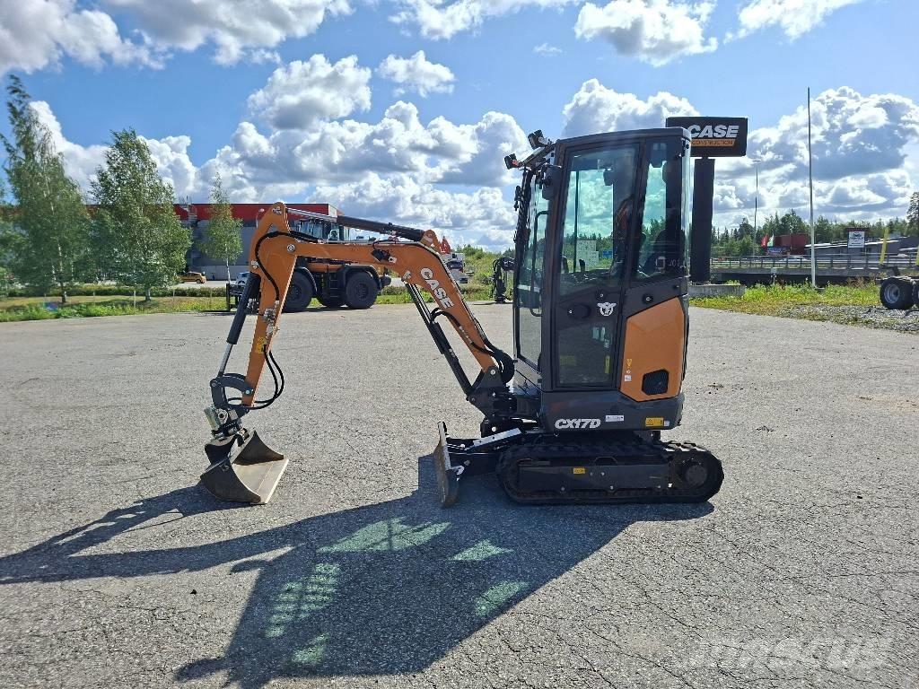 CASE CX 17 D Minigravemaskiner