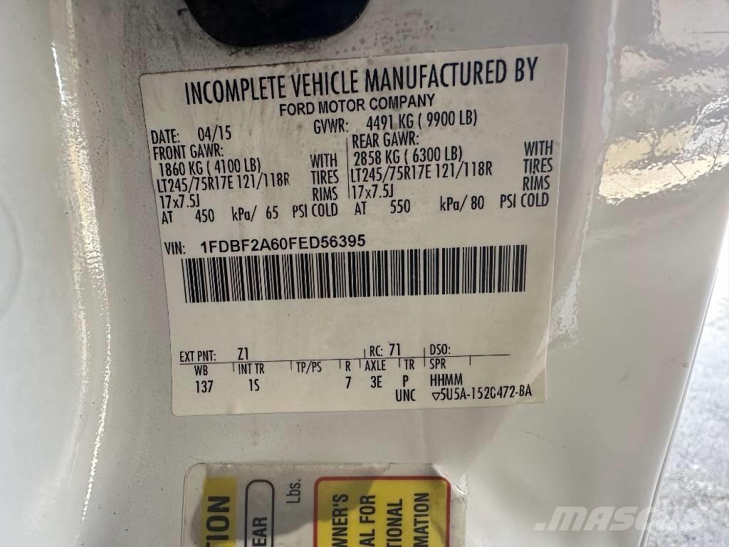 Ford F 250 SD Pickup/Sideaflæsning