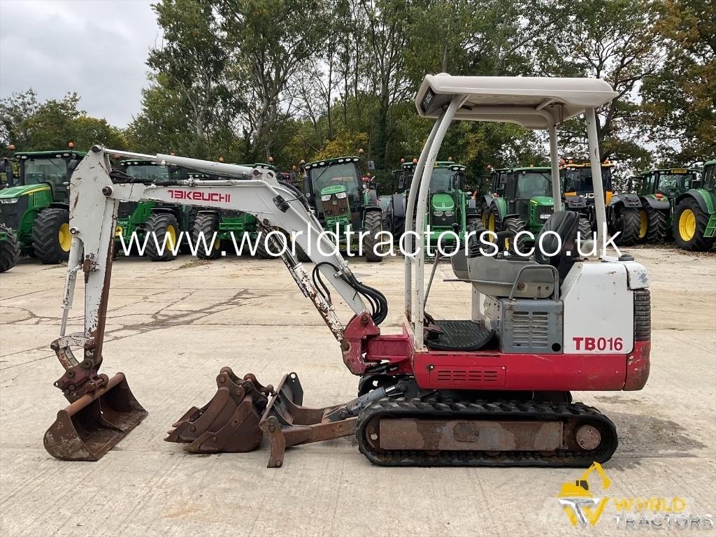 Takeuchi TB 016 Minigravemaskiner