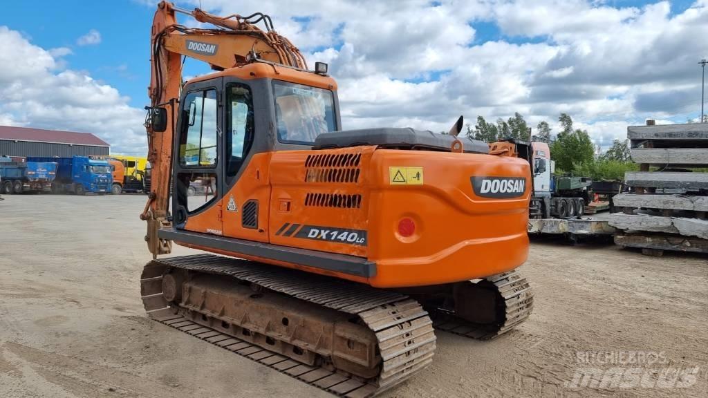 Doosan DX 140 LC-3 Gravemaskiner på larvebånd