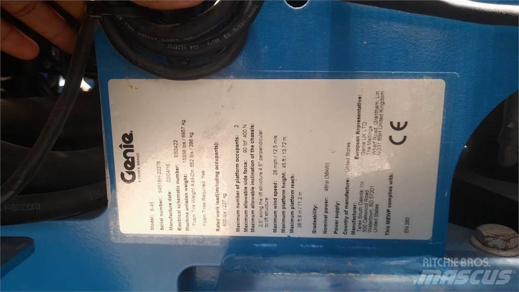 Genie S45 Teleskoplifte