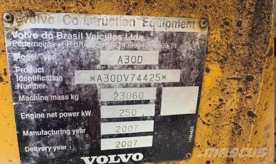 Volvo A 30 D Terrængående lastbiler