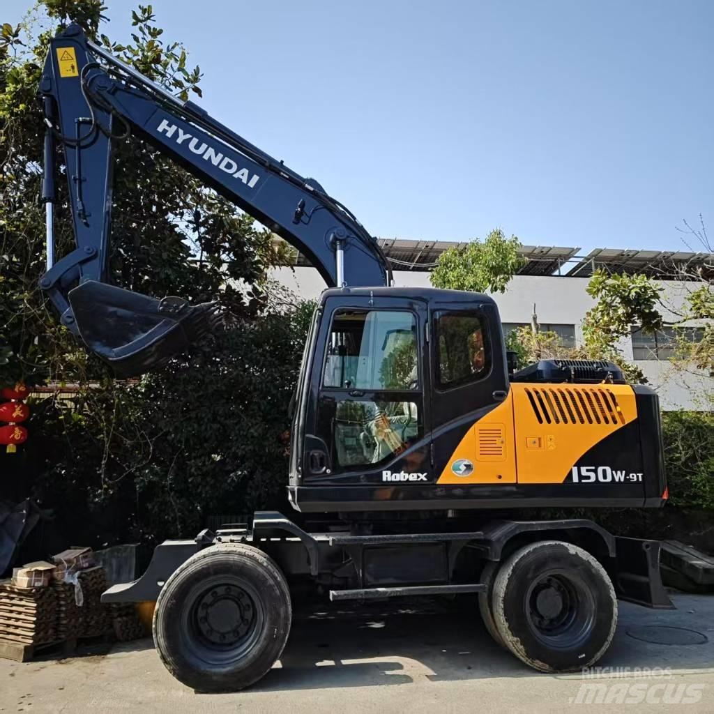 Hyundai r150w-9 Gravemaskiner på hjul