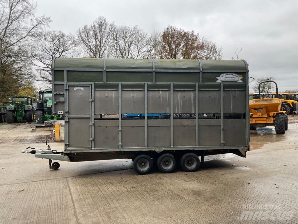 GRAHAM EDWARDS DM14T Anhænger til dyretransport