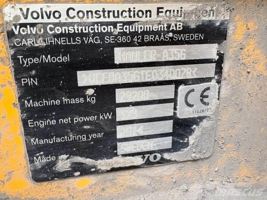 Volvo HAULER A35G Terrængående lastbiler