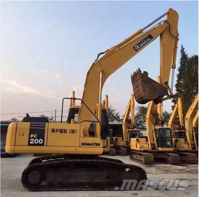Komatsu pc200-7 Gravemaskiner på larvebånd