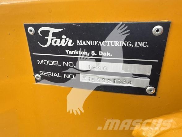 Fair MFG 1500 River og høvendere