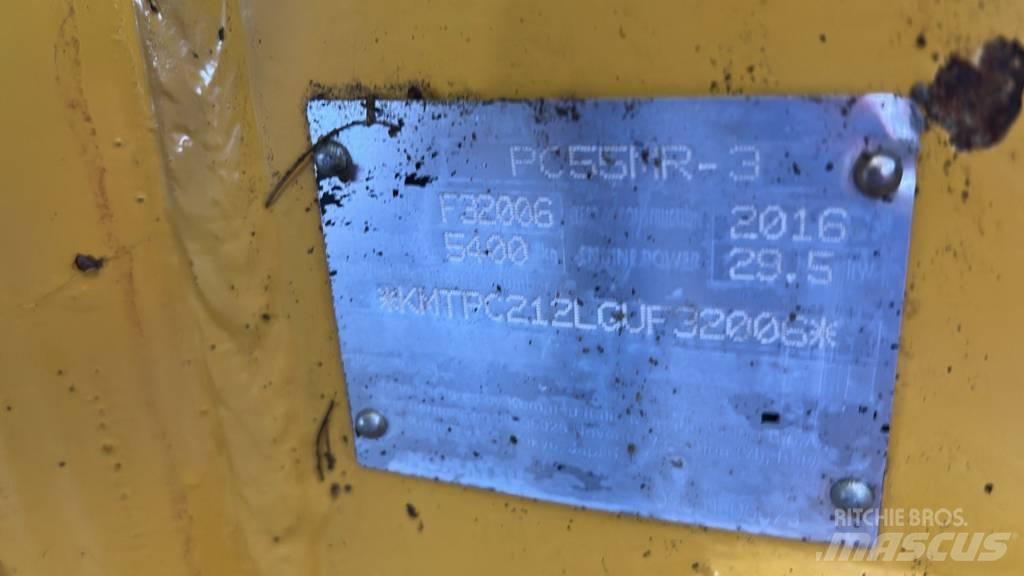 Komatsu PC 55 MR-3 Minigravemaskiner