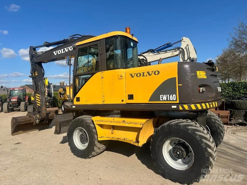 Volvo EW160 Gravemaskiner på hjul