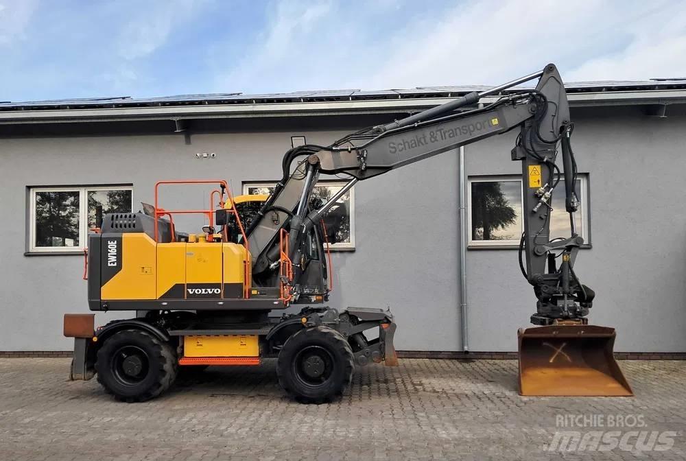 Volvo EW 160 E Gravemaskiner på hjul