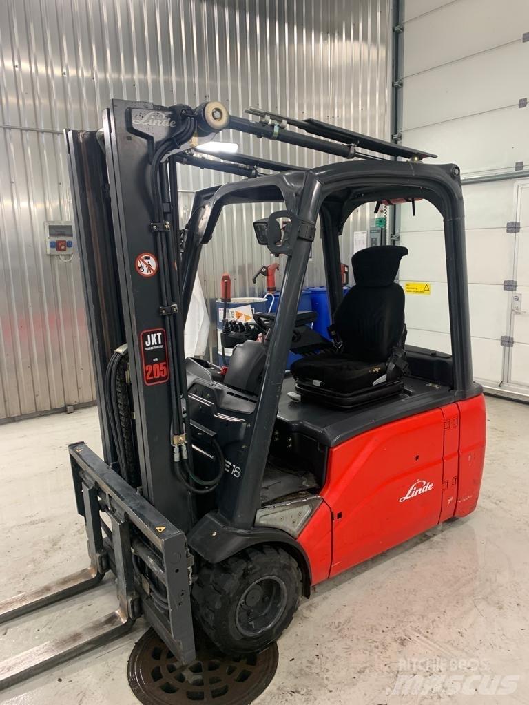 Linde E18 L El gaffeltrucks
