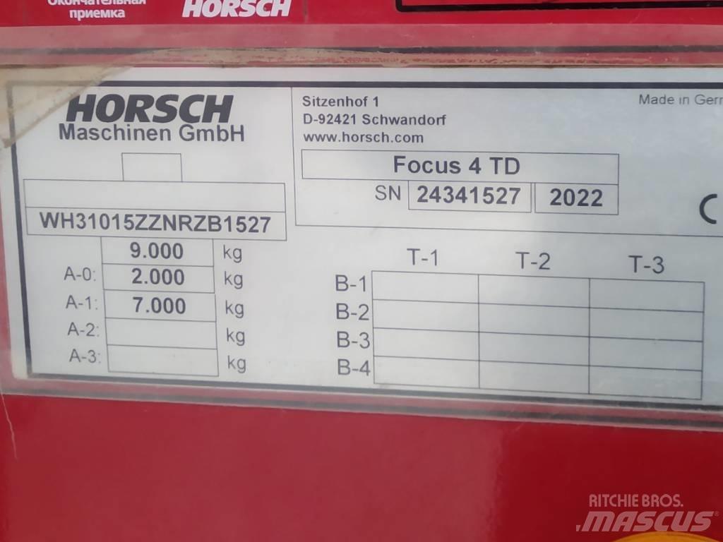 Horsch Focus 4 TD Såmaskine