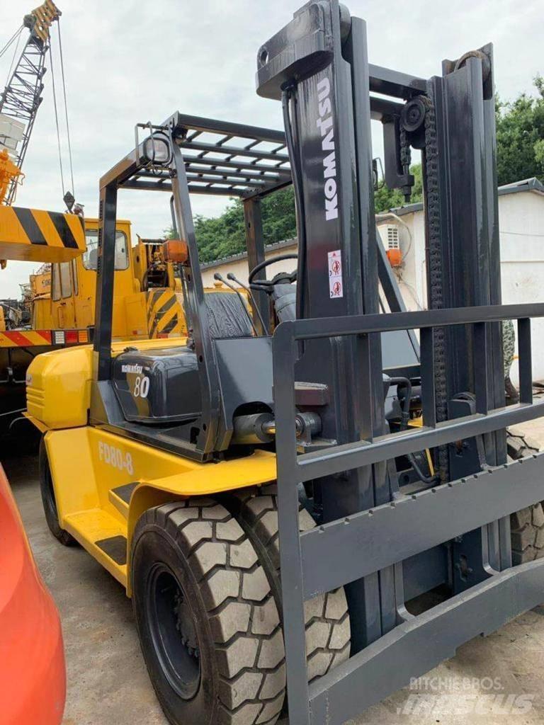 Komatsu 8 Ton Diesel gaffeltrucks