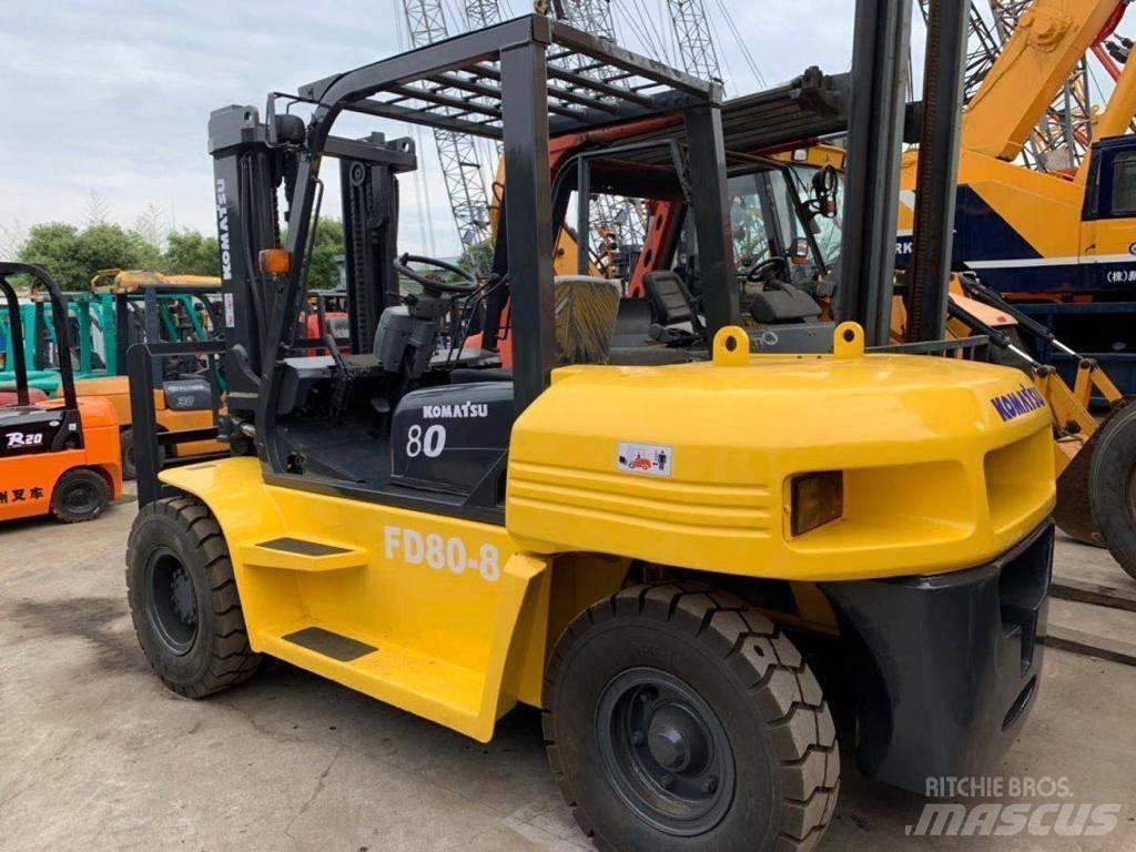 Komatsu 8 Ton Diesel gaffeltrucks