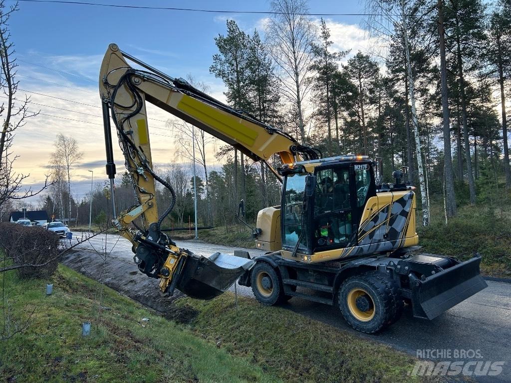 CAT M 317F Gravemaskiner på hjul