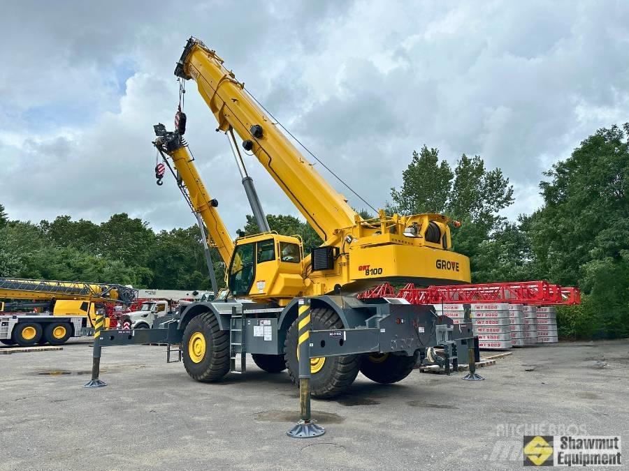 Grove GRT 8100 Kraner til hårdt terræn