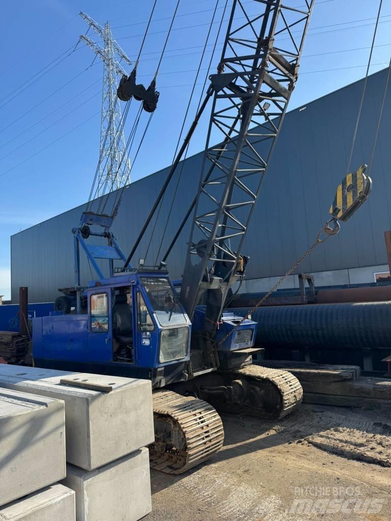 Hitachi KH 100 Kraner på larvebånd