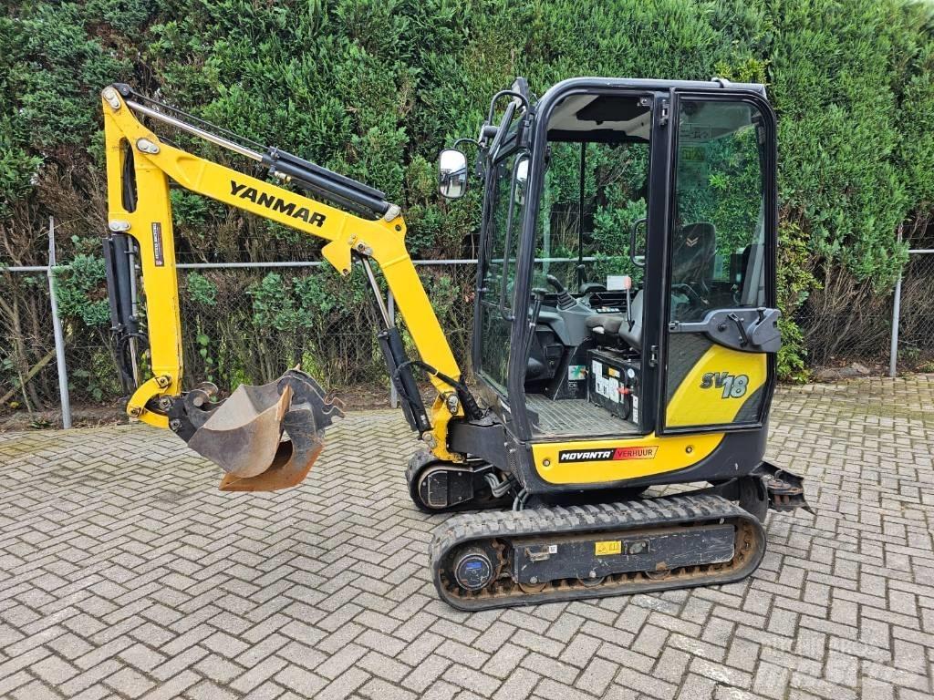 Yanmar SV 18 Minigravemaskiner