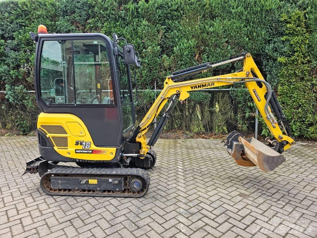 Yanmar SV 18 Minigravemaskiner