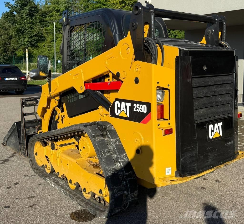 CAT 259D Minilæsser - skridstyret
