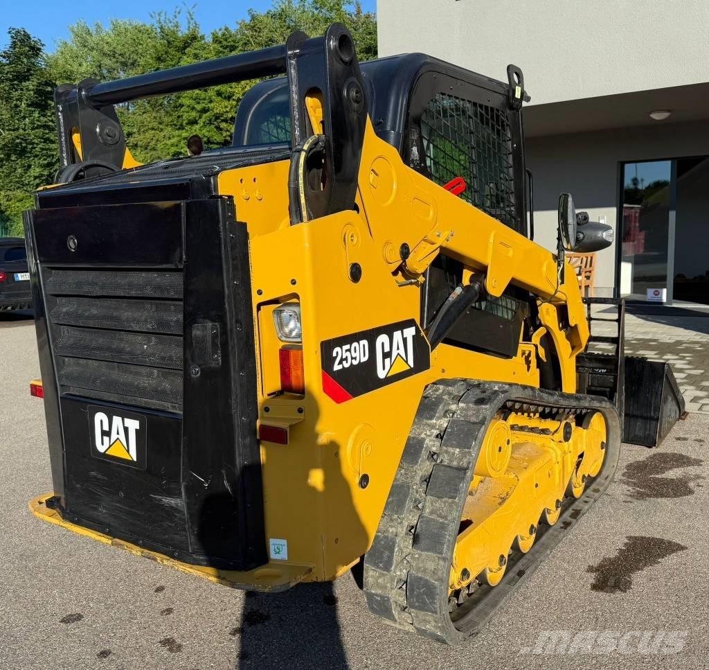 CAT 259D Minilæsser - skridstyret