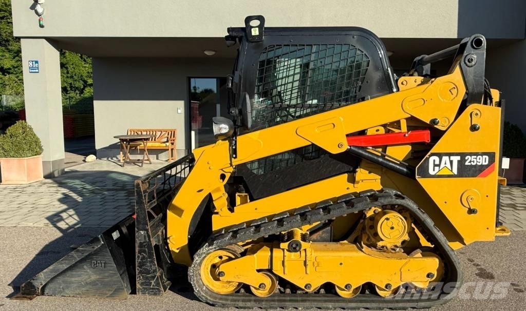 CAT 259D Minilæsser - skridstyret