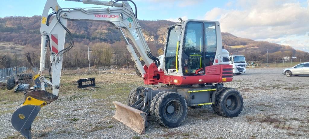 Takeuchi TB 295 W Gravemaskiner på hjul