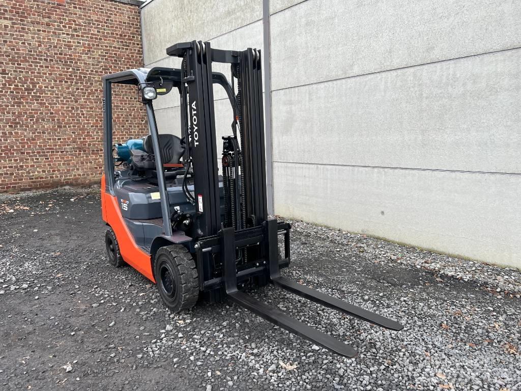 Toyota 02-8 FGF 15 LPG gaffeltrucks