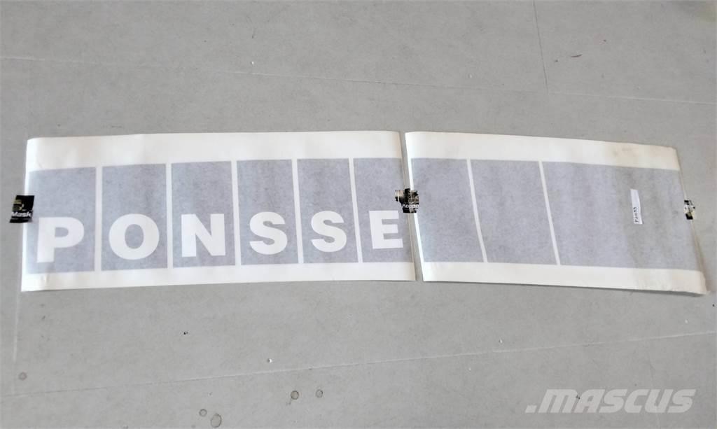 Ponsse P21053 Chassis og suspension