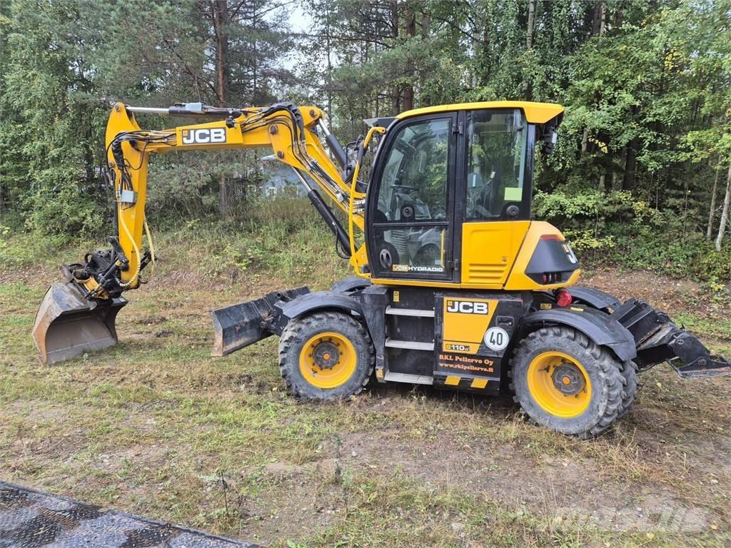 JCB 110W Hydradig Gravemaskiner på hjul