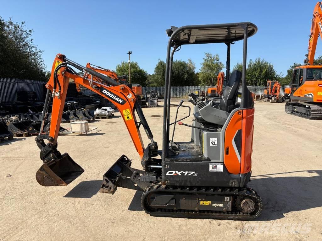 Doosan DX 17 Minigravemaskiner