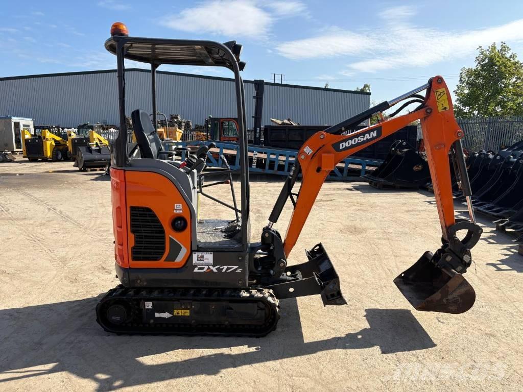 Doosan DX 17 Minigravemaskiner