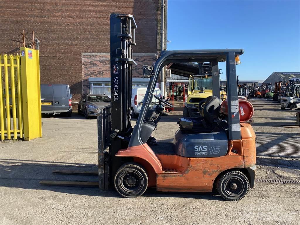 Toyota 42-7FGF15 LPG gaffeltrucks