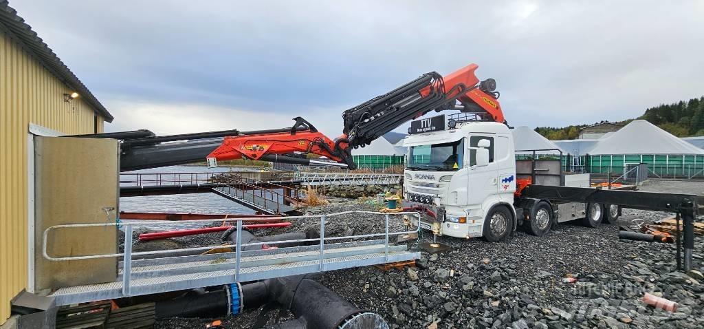 Scania 730 Lastbil med kran