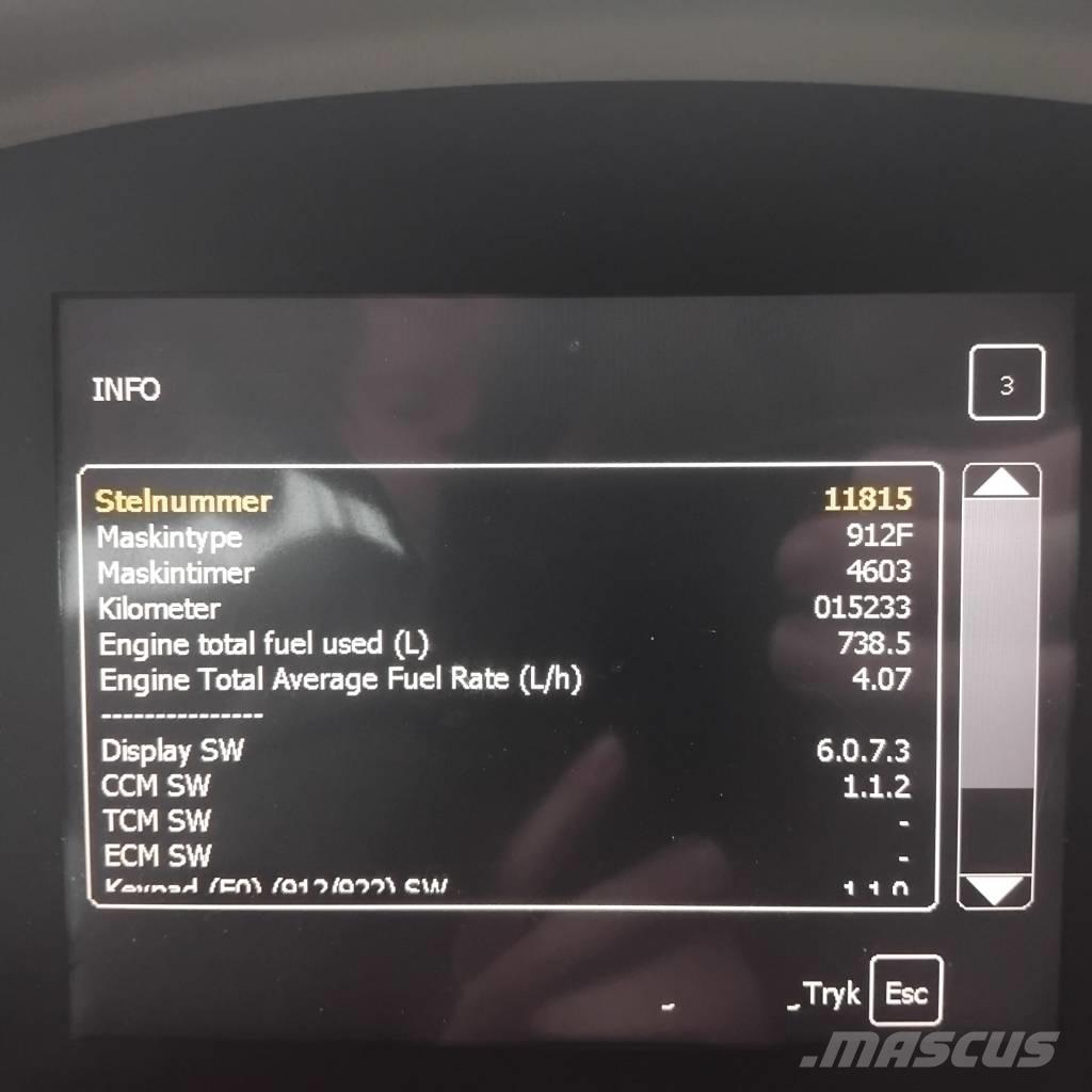 Hydrema 912FS Knækstyrede dumpere