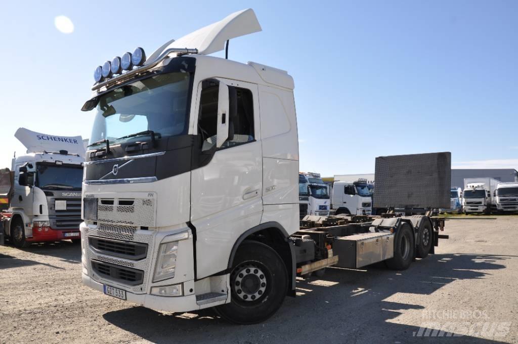 Volvo FH500 6X2 Lastbiler med containerramme / veksellad