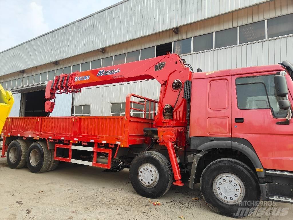 Howo 8*4 16tons Lastbiler med tip