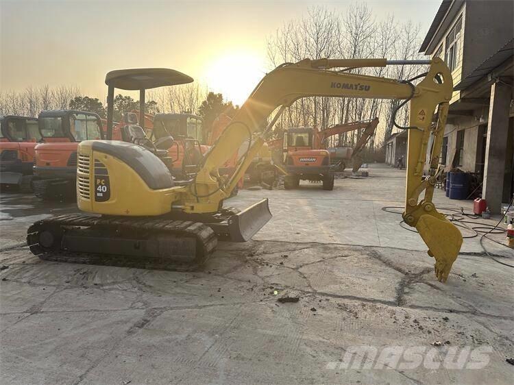 Komatsu PC 40 Gravemaskiner på larvebånd