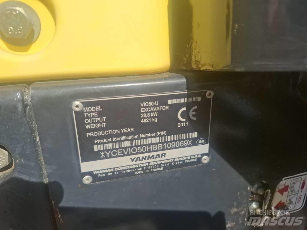 Yanmar Vio 50 U Minigravemaskiner