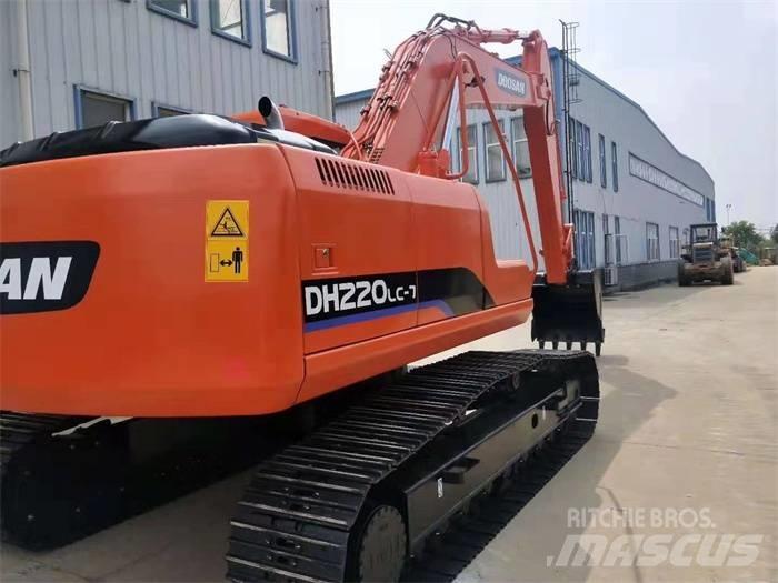 Doosan DH220LC-7 Gravemaskiner på larvebånd