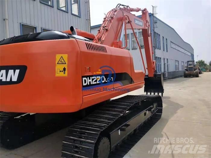 Doosan DH220LC-7 Gravemaskiner på larvebånd