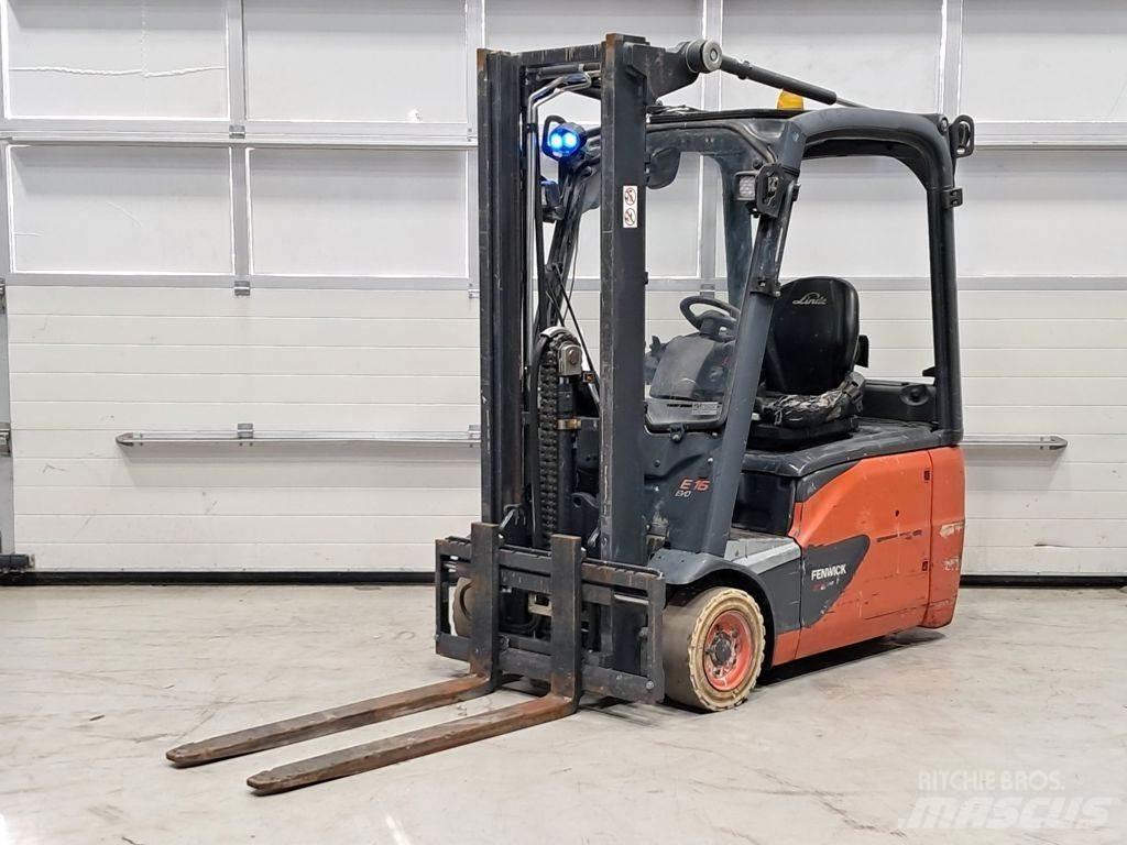Linde E16-02 El gaffeltrucks