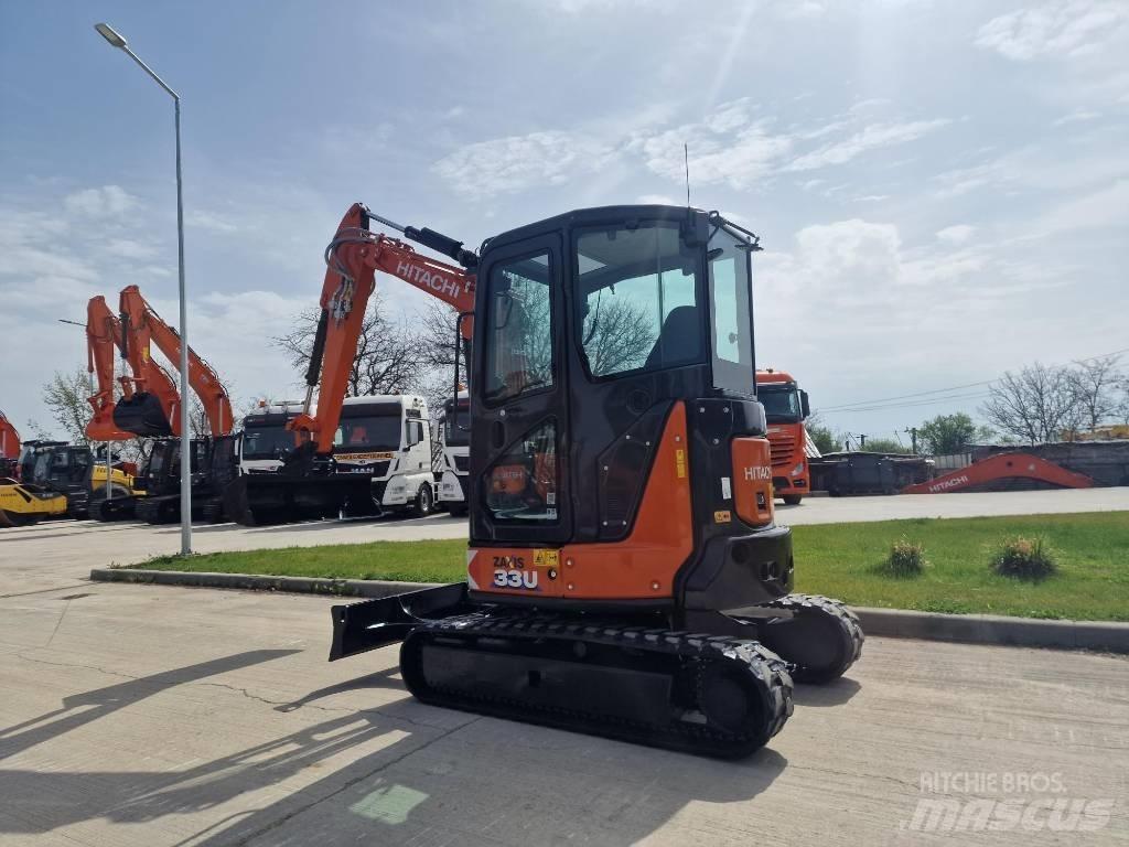 Hitachi ZX 33 U-6 Minigravemaskiner