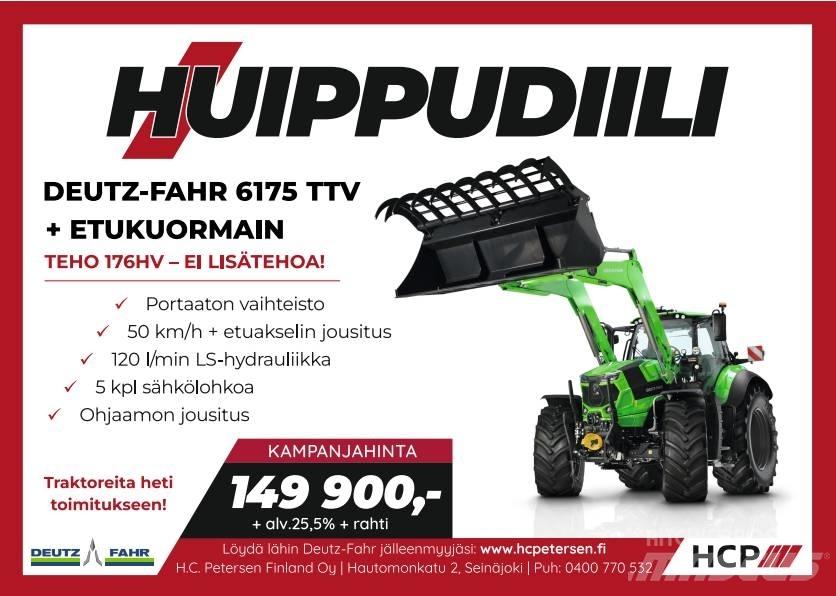 Deutz-Fahr 6175 TTV Traktorer