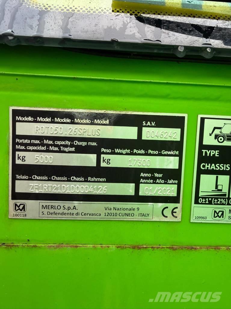 Merlo 50.26 S Plus Teleskoplæssere