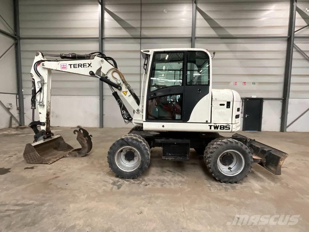 Terex TW 85 Gravemaskiner på hjul